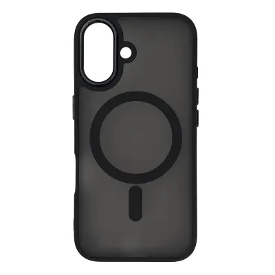 MAGNETNI ZBIRNI OVITEK ZA MAGSAFE ZA IPHONE 16 PLUS OVITEK ČRN