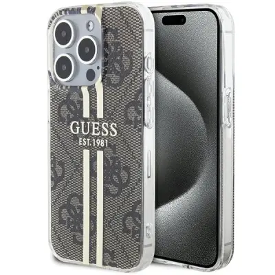 OVITEK GUESS IML 4G GOLD STRIPE OVITEK ZA IPHONE 15 PRO RJAV