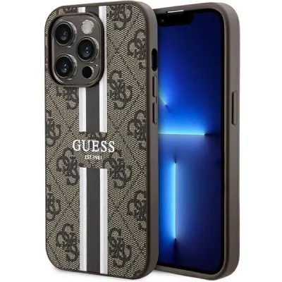 OVITEK GUESS 4G PRINTED STRIPES MAGSAFE ZA IPHONE 15 PRO RJAV
