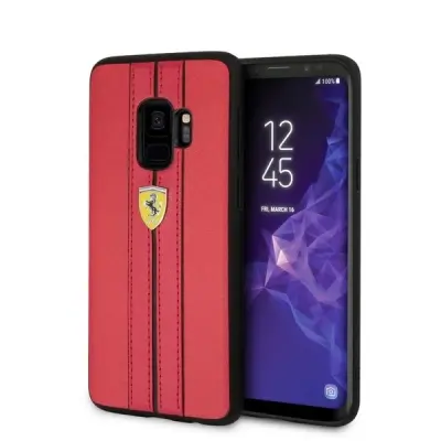 FERRARI URBAN CASE OVITEK ZA TELEFON SAMSUNG GALAXY S9 RDEČ