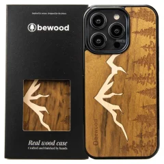 OVITEK LESENI OVITEK BEWOOD ZA IPHONE 15 PRO TOP IMBUIA