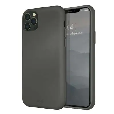 UNIQ OVITEK LINO HUE ZA IPHONE 11 PRO MAX OVITEK SIVA