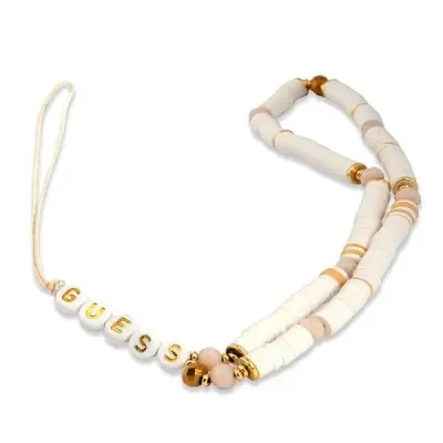 GUESS GUSTPEARW TRAK ZA TELEFON BEL OVITEK ZA TELEFON HEISHI BEADS