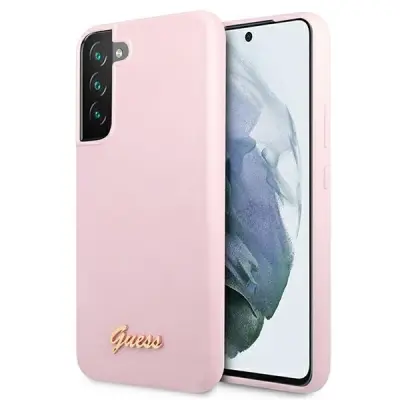 SILIKONSKI OVITEK GUESS HARDCASE ZA SAMSUNG GALAXY S22+ S906 LAVANDA