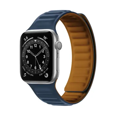 HURTEL MAGNETNI PAŠEK ZA APPLE WATCH 7 8 41MM MODRA ZAPESTNICA