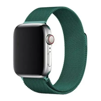 HURTEL MAGNETNI PAŠEK ZA APPLE WATCH 6 5 4 3 2 SE 40MM 38MM ZELEN