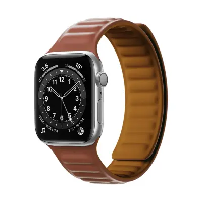 MAGNETNI PAŠEK PAŠEK ZA URO 6/5/4/3/2/SE 44MM/42MM RJAVA ZAPESTNICA