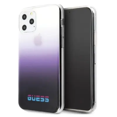 OVITEK GUESS HARD ZA IPHONE 11 PRO MAX VIJOLIČEN/GRADIENT VIJOLIČEN