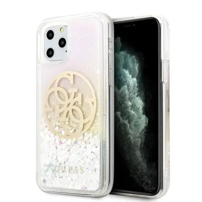 OVITEK GUESS HARD ZA IPHONE 11 PRO CASE GRADIENT GLITTER LOGO