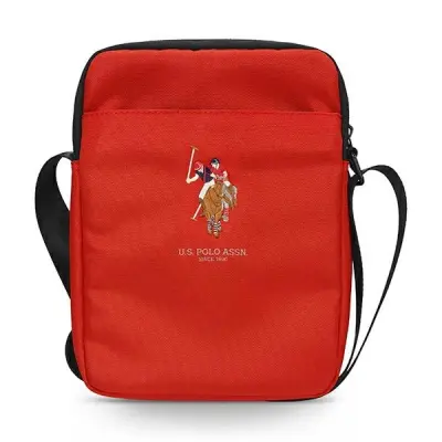 ZDA POLO ASSN. TORBA ZA TABLET 10 INCH ETUI ZA TABLET POKRET RDEČ