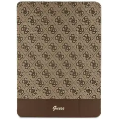 OVITEK GUESS CASE ZA IPAD PRO 12.9 4G STRIPE ALLOVER BROWN