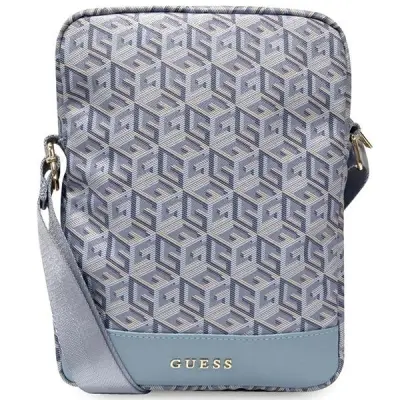 GUESS GCUBE STRIPE TABLET VREČKA ZA 10 INČNO TABLICO MODRA