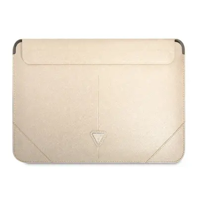 GUESS SLEEVE CASE OVITEK ZA PRENOSNIK 13/14 BEŽ ZA MACBOOK SAFFIANO
