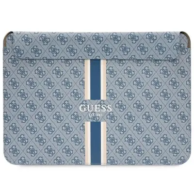 GUESS ETUI GUCS14P4RPSB 14 MODRA/MODRA 4G TISKANE ČRTE