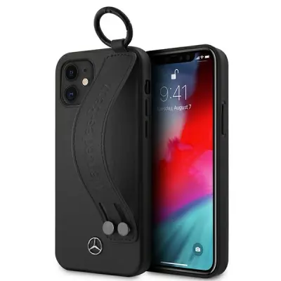MERCEDES HARDCASE OVITEK ZA IPHONE 12 MINI 5.4 ČRN