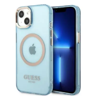 GUESS TRDI OVITEK IPHONE 13 6.1 ZA MAGSAFE OVITEK MODER PROSOJEN