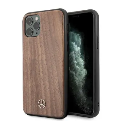 OVITEK MERCEDES WOOD LINE WALNUT CASE OVITEK ZA IPHONE 11 PRO MAX RJAV