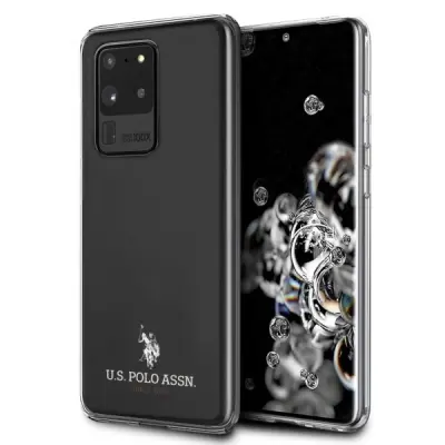 ETUI U.S. POLO ASSN. SHINY NA SAMSUNG GALAXY S20 ULTRA - CZARNE