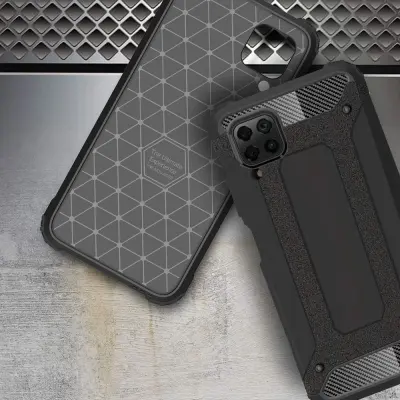 HYBRID ARMOR ARMOR OVITEK ZA OVITEK ZA OPPO A73 2020 ČRN