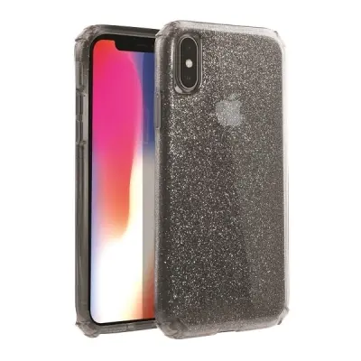 UNIKATNI OVITEK CLARION TINSEL ZA IPHONE XS MAX ČRN
