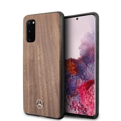 MERCEDES OVITEK WOOD LINE WALNUT ZA SAMSUNG GALAXY S20 RJAV
