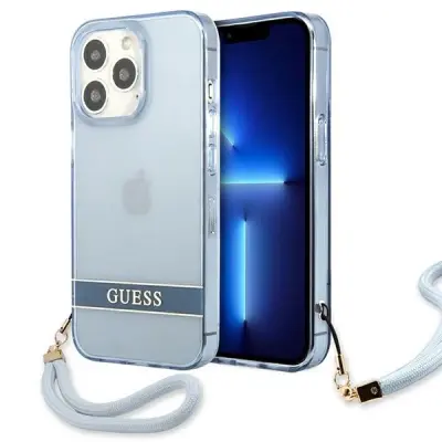 OVITEK GUESS HARDCASE ZA IPHONE 13 PRO / 13 6.1 MODER / MODER PROSOJEN
