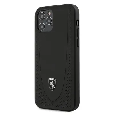 OVITEK FERRARI OFF TRACK PERFORIRAN ZA IPHONE 12/12 PRO OVITEK ČRN