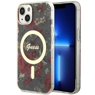 GUESS OVITEK GUHMP14MHCFWSA ZA IPHONE 14 PLUS 6.7 ETUI HARDCASE ZA MAGSAFE KHAKI