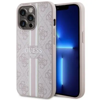 GUESS OVITEK GUHMP13LP4RPSP ZA IPHONE 13 PRO / 13 - ROZA OVITEK ZA MAGSAFE 4G