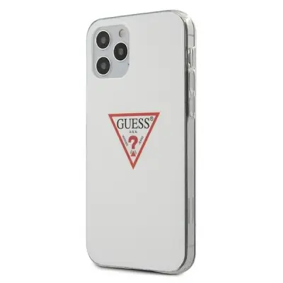GUESS HARDCASE OVITEK ZA IPHONE 12/12 PRO 6.1 BEL TRIKOTNIK