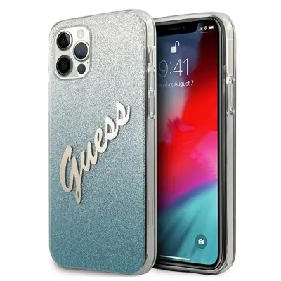 GUESS HARDCASE GLITTER GRADIENT OVITEK ZA IPHONE 12/12 PRO 6.1 MODER