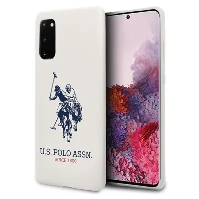 U.S. POLO ASSN. SILIKONSKI OVITEK ZA SAMSUNG GALAXY S20 BEL
