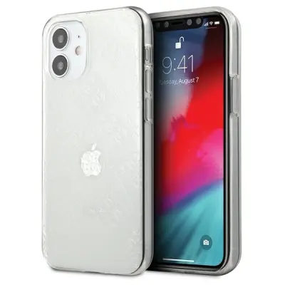 OVITEK GUESS HARDCASE PROZOREN ZA IPHONE 12 MINI 5.4 3D VZOREC