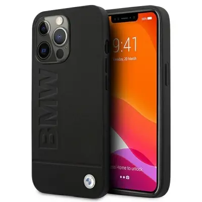 OVITEK OVITEK LOGO ODTISK BMW PODPISA ZA IPHONE 13 PRO MAX ČRN