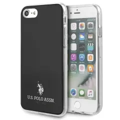ZDA POLO ASSN. OVITEK SIJOČI ZA IPHONE 7 8 SE 2020 2022 ČRN