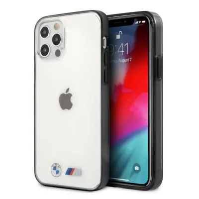 ETUI BMW BMHCP12LMBTOK IPHONE 12 PRO MAX 6,7 TRANSPARENT HARDCASE SANDBLAST