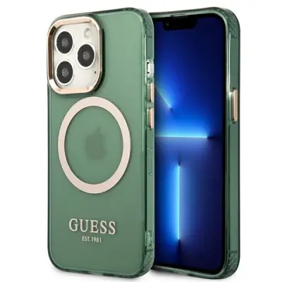 GUESS TRDI OVITEK IPHONE 13 PRO / 13 6.1 KAKI ZELEN ZA MAGSAFE OVITEK