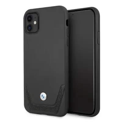 USNJEN OVITEK BMW PERFORIRAN ZA IPHONE 11 XR ČRN