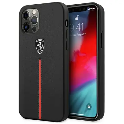 FERRARI FEOMSHCP12LBK HARDCASE ZA IPHONE 12 PRO MAX ČRN OVITEK