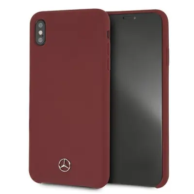 OVITEK MERCEDES SILICONE LINE CASE ZA IPHONE XS MAX RDEČ