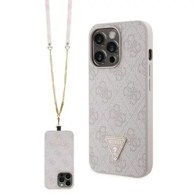 GUESS OVITEK CROSSBODY ZA IPHONE 13 PRO 13 4G OVITEK ROZA