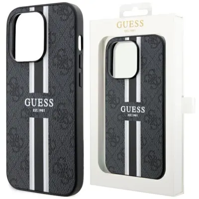 GUESS OVITEK GUHMP14XP4RPSK ZA IPHONE 14 PRO MAX 6.7 OVITEK MAGSAFE ČRNA
