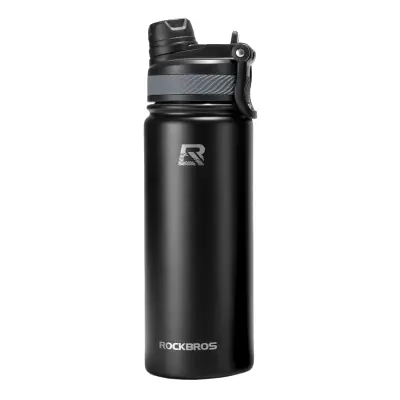 ROCKBROS TERMO STEKLENICA ZA PIJAČO 530 ML ČRNA ZA KOVČEK ZA KOLO
