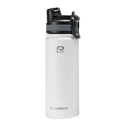 ROCKBROS TERMALNA STEKLENIČKA 530 ML ZA KOLESARSKO PIJAČO, ETUI BEL