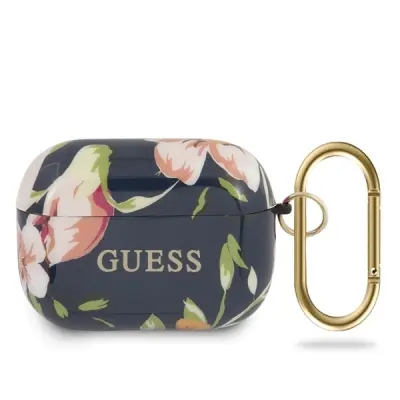 GUESS N.3 FLOWER COLLECTION ETUI ZA AIRPODS PRO CASE BLUE COVER