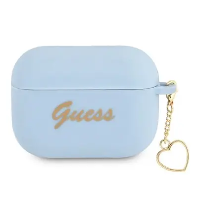 GUESS OVITEK AIRPODS PRO SILIKONSKI OVITEK S ČARMOM SRČKI ZA AIRPODS PRO