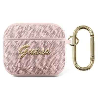 GUESS OVITEK AIRPODS 3 ZA AIRPODS 3 ROZA SAFFIANO