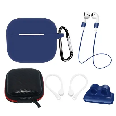 SILIKONSKI ETUI ZA AIRPODS 3 + ETUI DRŽALO TRAK ZA PUŠKO ROČAJ