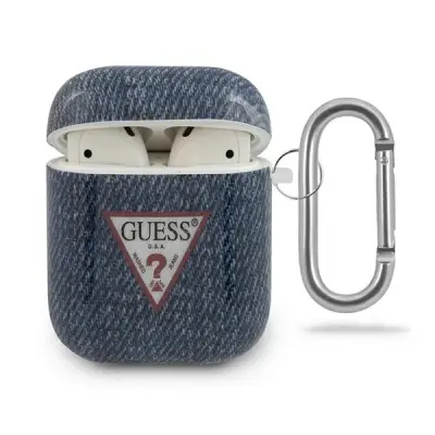 GUESS ETUI ZA AIRPODS NAVY BLUE/DARK BLUE OVITEK ZA AIRPODS 1/2/3/PRO