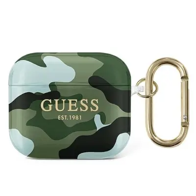 GUESS GUA3UCAMA OVITEK ZA AIRPODS 3 ZA AIRPODS 3 GREEN CAMO